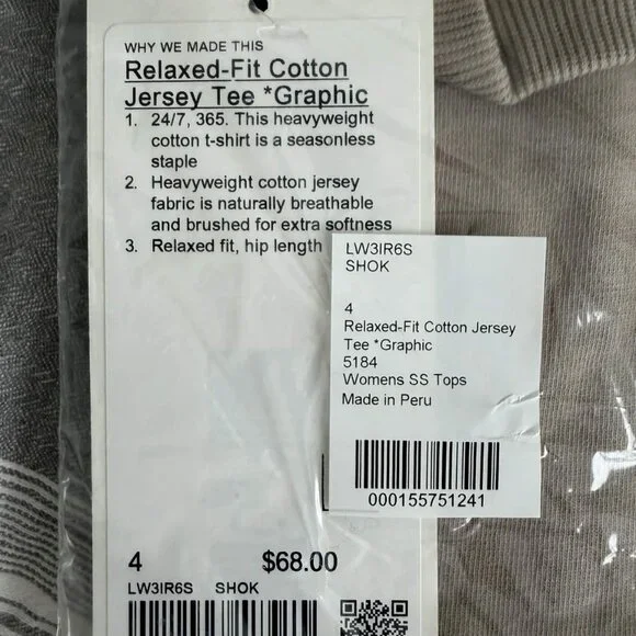 Lululemon - Relaxed-Fit Cotton Jersey Tee Graphic - Picture 3 of 3